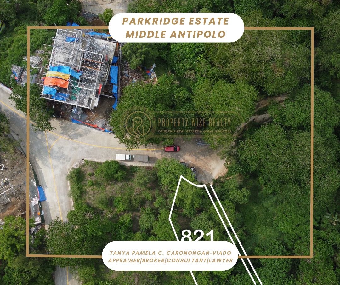 Parkridge Estate | Overlooking Lot (Category: Lot) located in Taguig. Submitted by tanyapropertywise (Listing ID 1318836036, Image 2). Description: This beautiful lot for sale is inside a preserved nature sanctuary that is Parkridge Antipolo🏡 which has closer access to Metro Manila. ✅Flat and sloping up at rear ✅Lot area: 821 sqm ✅Nature View ✅75M elevation | Higher ground | Cooler climate ✅18kpsqm only HIGHLY NEGOTIABLE | GOOD DEAL Property Cod