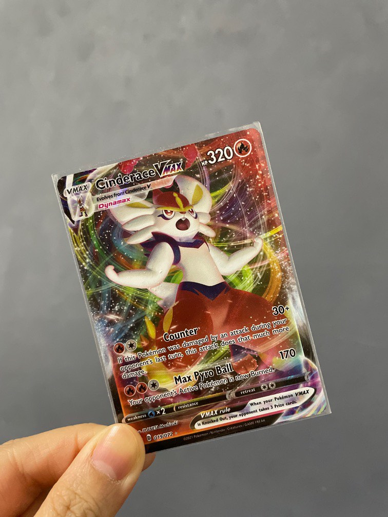 pokemon cinderace vmax card Cinderace Vmax (045/264) – GoldenFishGames
