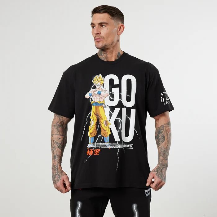 VANQUISH Tシャツ DBZ CS Piccolo Black Oversized T Shirt 半袖 楽天市場】ヴァンキッシュ Tシャツ VANQUISH FITNES DBZ CS