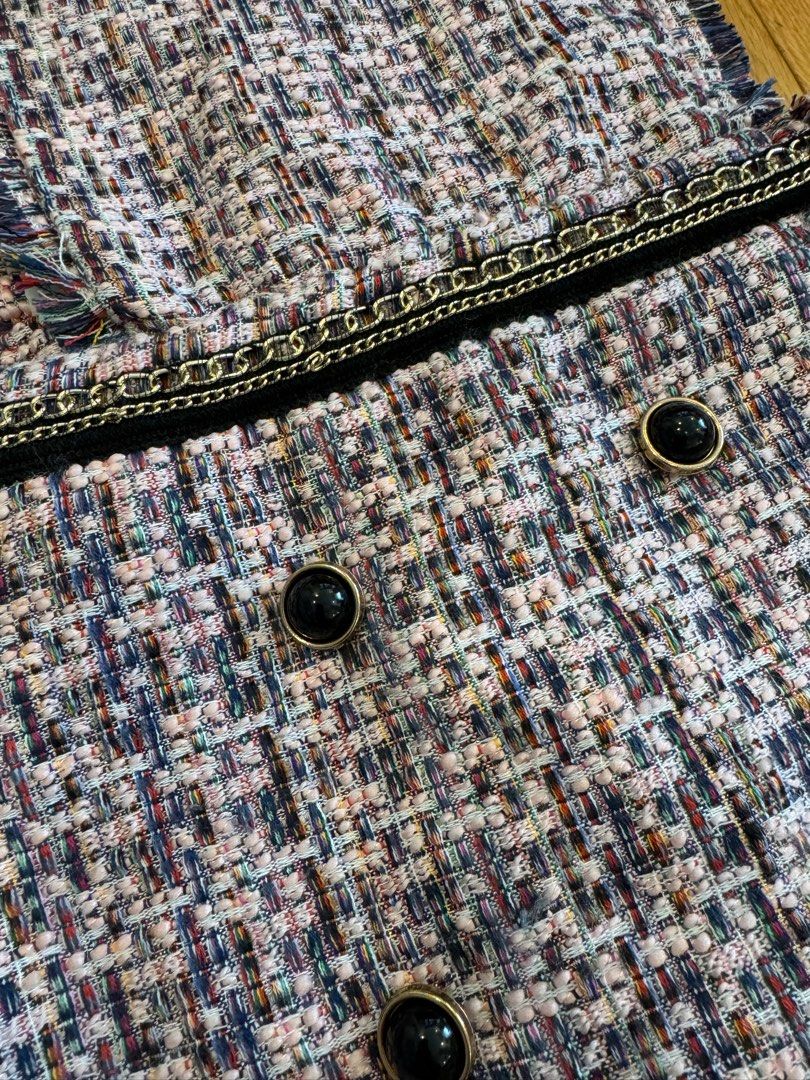 Shein tweed (Category: Dresses) located in Makati City. Submitted by MyPurchases2021 (Listing ID 1318858578, Image 2). Description: .