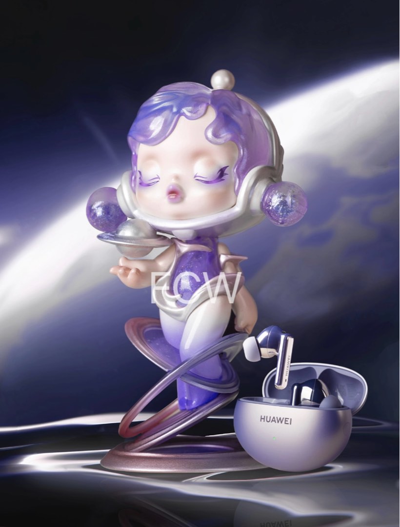 SP 流光遐音FreeBuds6i 耳機華為huawei SKULLPANDA POP MART