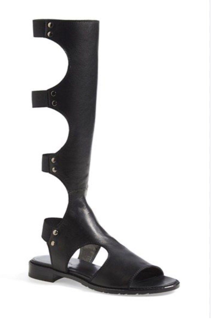 Stuart Weitzman Tall gladiator sandals EU37.5 Women s Fashion Footwear Sandals on Carousell