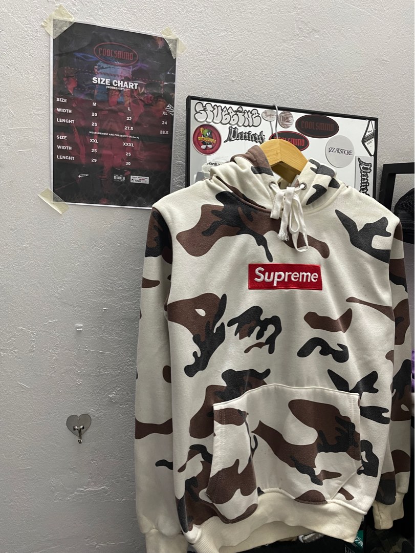 SUPREME BOX LOGO CAMO