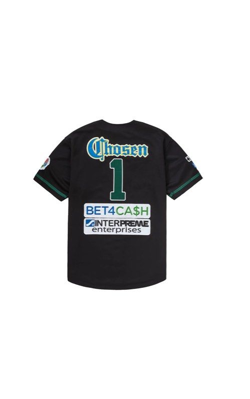 Supreme Chosen One Baseball Jersey Black ウェア Supreme Chosen One