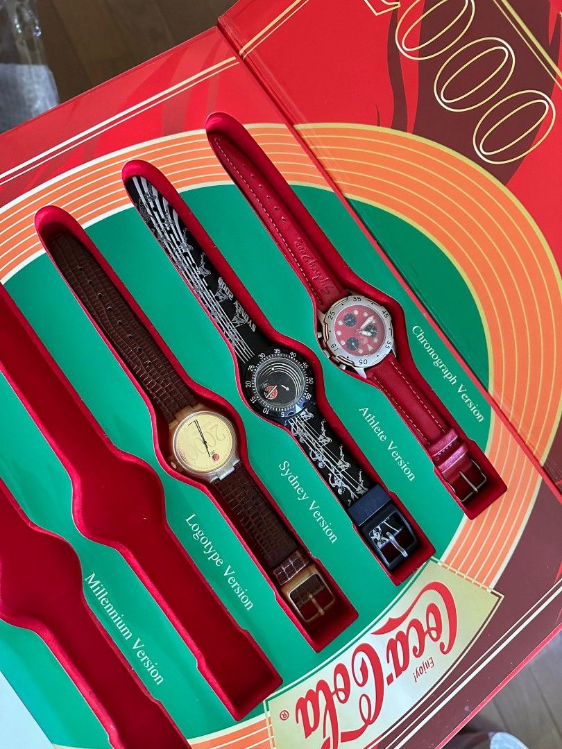 Swatch coca cola top