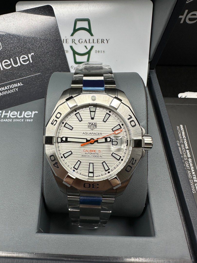 Tag Heuer Aquaracer 41mm Automatic Steel Bezel WBD2111.BA0928 Luxury Watches on Carousell