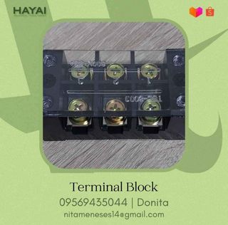TERMINAL BLOCK 3P 100AMP, Commercial & Industrial, Construction Tools ...