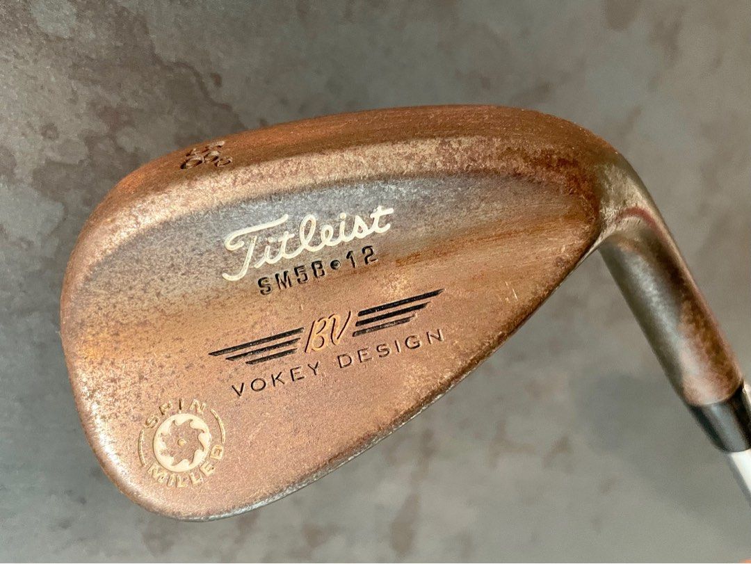 Titleist Vokey Oil Can Raw Golf Wedge 58 12
