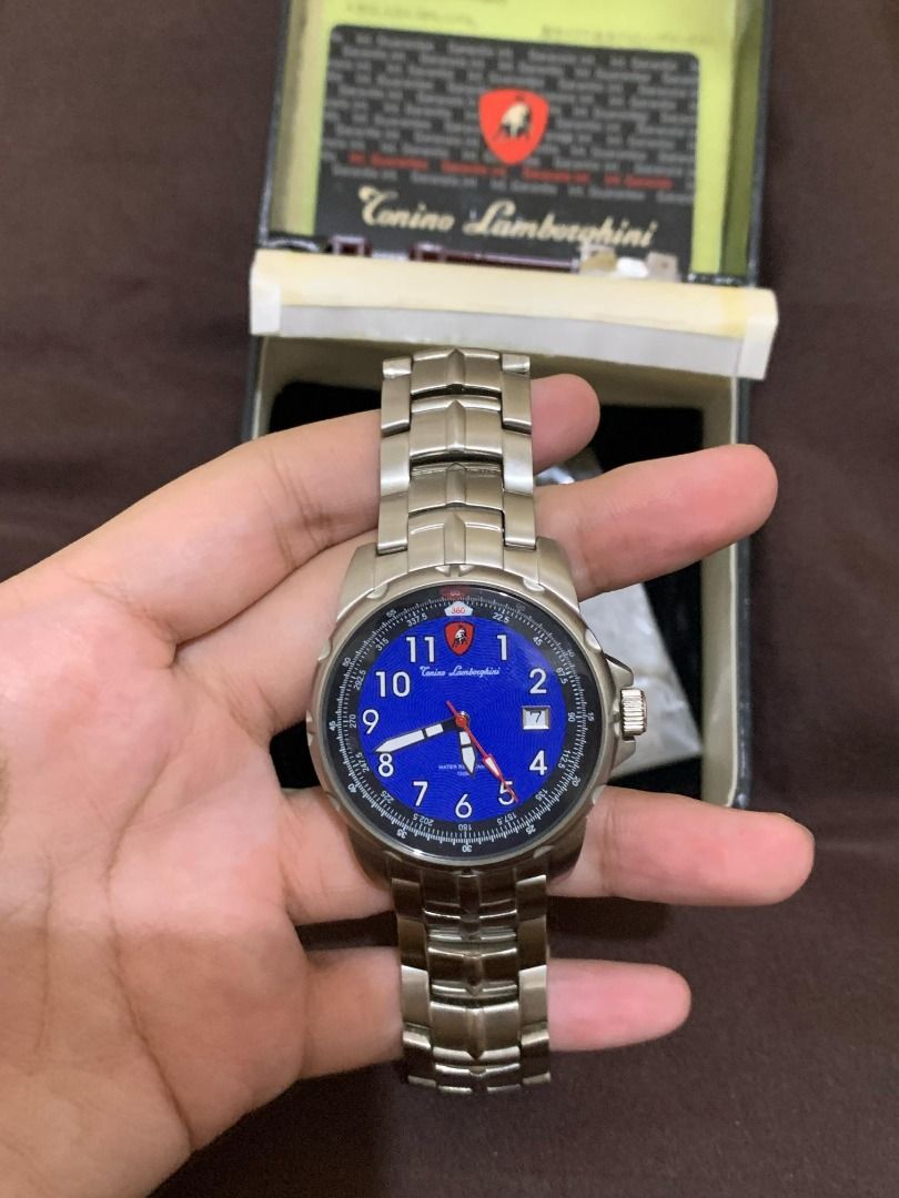 Tonino Lamborghini (Category: Luxury Watches) located in Quezon City. Submitted by mthings (Listing ID 1318954673, Image 1). Description: Tonino Lamborghini - Change Batt nalang - pwede sa maarte - from japan.