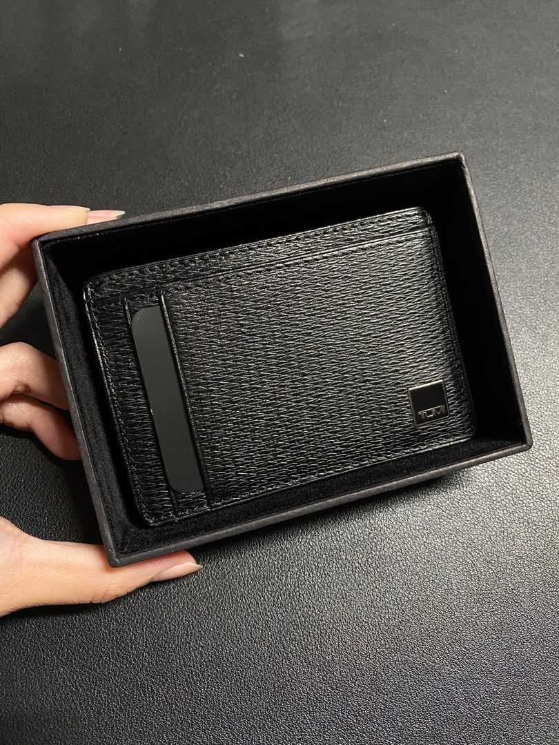 Tumi Money Clip Card Case Men s Fashion Watches Accessories Wallets Card Holders on Carousell