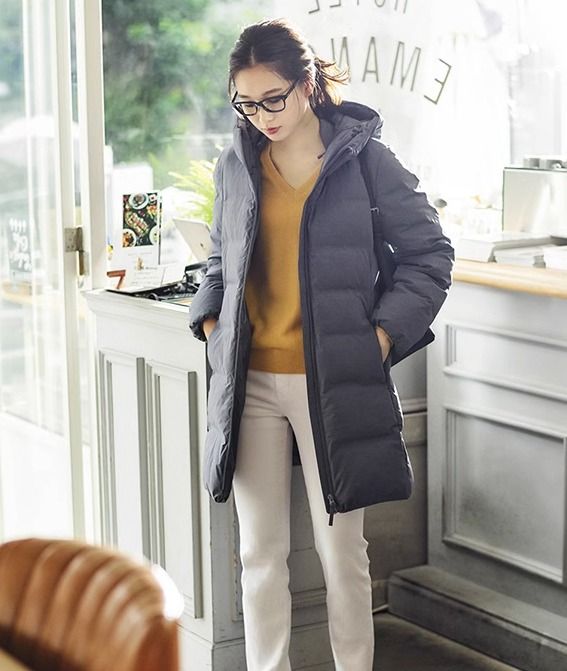Uniqlo seamless short coat on sale