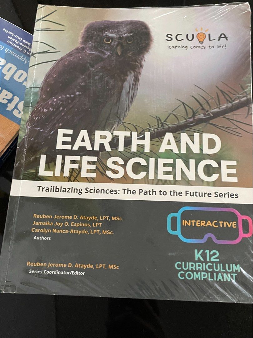 UST SHS earth and life science book (Category: Textbooks) located in Manila. Submitted by sweetbotique (Listing ID 1318846824, Image 1). Description: ust shs grade 11 first sem books strand: health allied subject: ELS CONDITION: - brand new, in very good condition - no highlight, tears, or scratches - covered in plastic original price: PHP 924 rfs: no one will use it na MOP: gcash (NO COD ❌) loc 📍:quezon city shipping: buyer will shoulder sf.