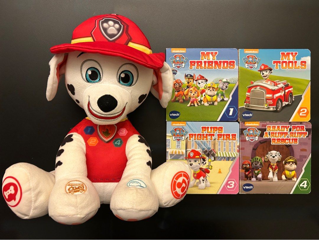 Vtech Paw Patrol Marshall s Read To Me Adventure English Edition Marshall