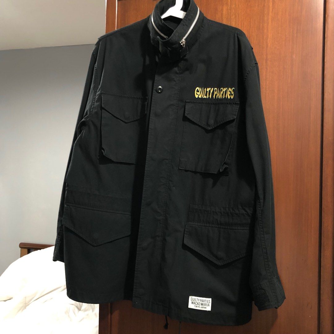 Wacko Maria M65 Field Coat (type-2), Fesyen Pria, Pakaian