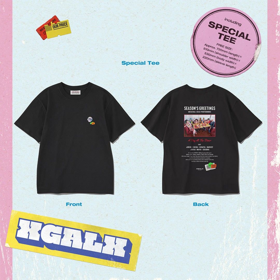 【XG】2024 SEASON'S GREETINGS SPECIAL TEE XG 2024 SEASON'S GREETINGS（Special Edition） – XGALX