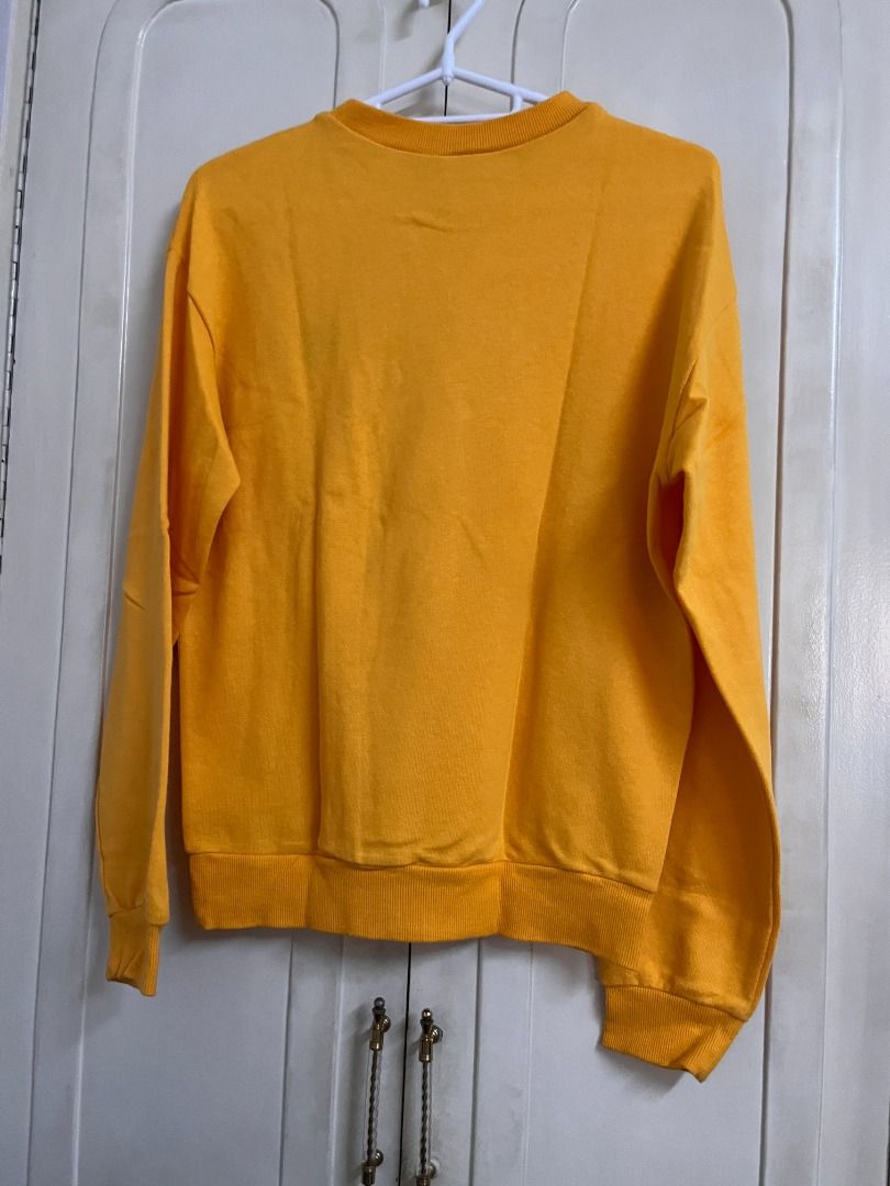H&m divided yellow sweater outlet