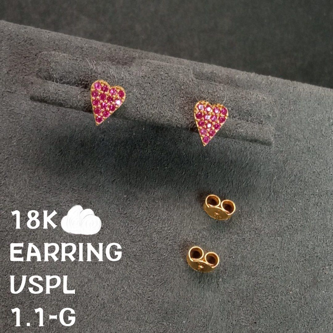 YG Assorted Heart Birthstones Stud Earring (Category: Earrings) located in Manila. Submitted by blggold (Listing ID 1318964714, Image 1). Description: Pls read this msg: Pls follow Me. No Physical Store Online Only. Click and send me the photo so I can give you the price. Pls take note prices per gram are different in each photo. No when worn you only can see in Weigh, Hand Palm, Finger or Coin. Gcash Or BDO Bank Transfer. No Lay Away Cash Only. 