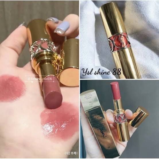 YSL Rouge Voloupte Shine in shade 88 TESTER CAP Beauty Personal Care Face Makeup on Carousell