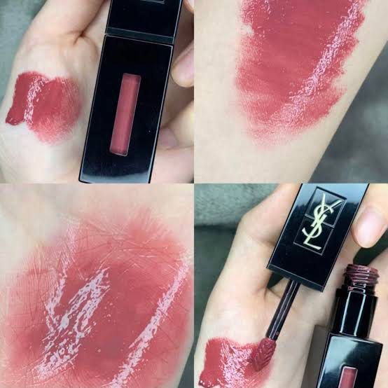YSL Vinyl Cream in 407 Carmin Session Beauty Personal Care Face Makeup on Carousell