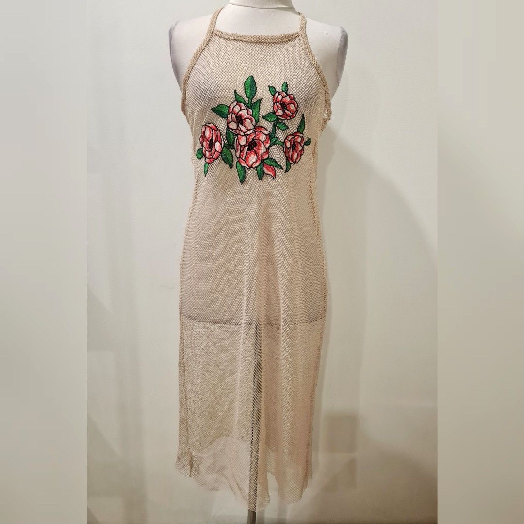 zara sheer beige embroidered dress, Women's Fashion, Dresses & Sets, Dresses on Carousell zara sheer beige embroidered dress, Women's Fashion, Dresses & Sets, Dresses on Carousell