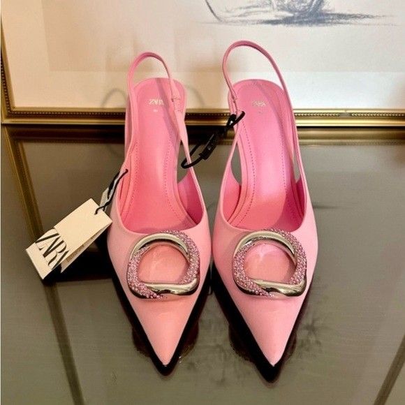 Zara Slingback (Category: Heels) located in Makati City. Submitted by tbstuff (Listing ID 1318922066, Image 2). Description: .