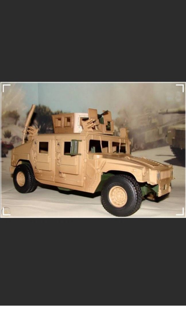 Free shipping 1 18 BB1 elite force Humvee armored M1114 Hobbies Toys Toys Games on Carousell