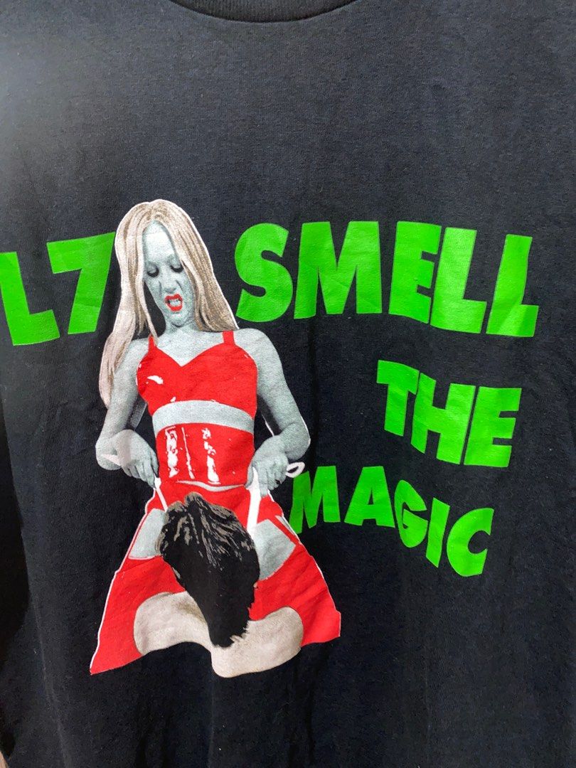 人気アイテムランキング(新品)  (L) 22.5x30 vintage worn design magic the smell L7 y2k band トップス