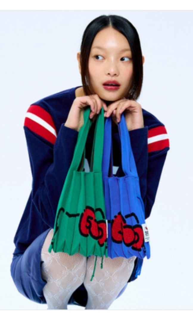 JOSEPH&STACEY】Lucky Pleats Knit S Hello Kitty 韓国発 MUSINSA