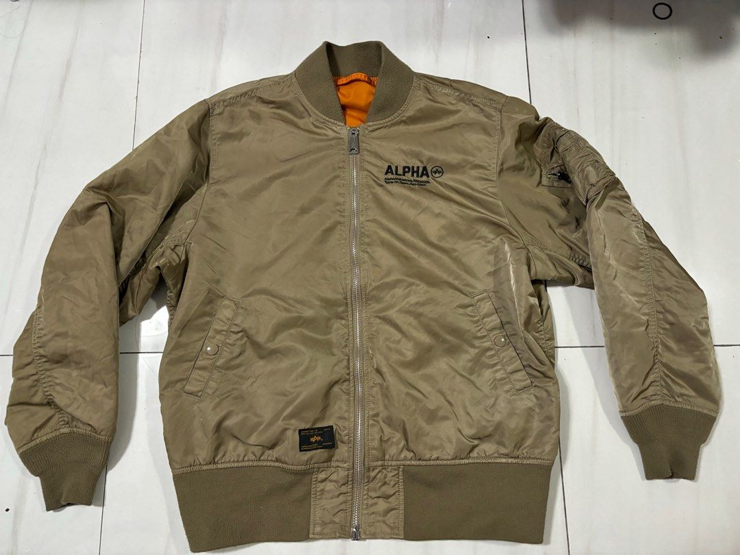 Alpha industries reversible bomber hot sale
