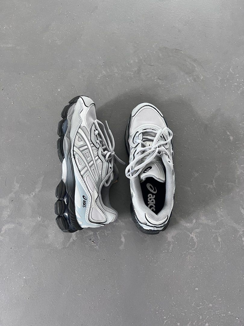 ASICS GEL-NYC (Category: Sneakers) located in Singapore. Submitted by private_archivesales (Listing ID 1319009524, Image 2). Description: •Purchased from HBX with e-receipt. •Brand new with tag •Comes in both HBX & Asics shoe box •Size: US6.5/W8 .