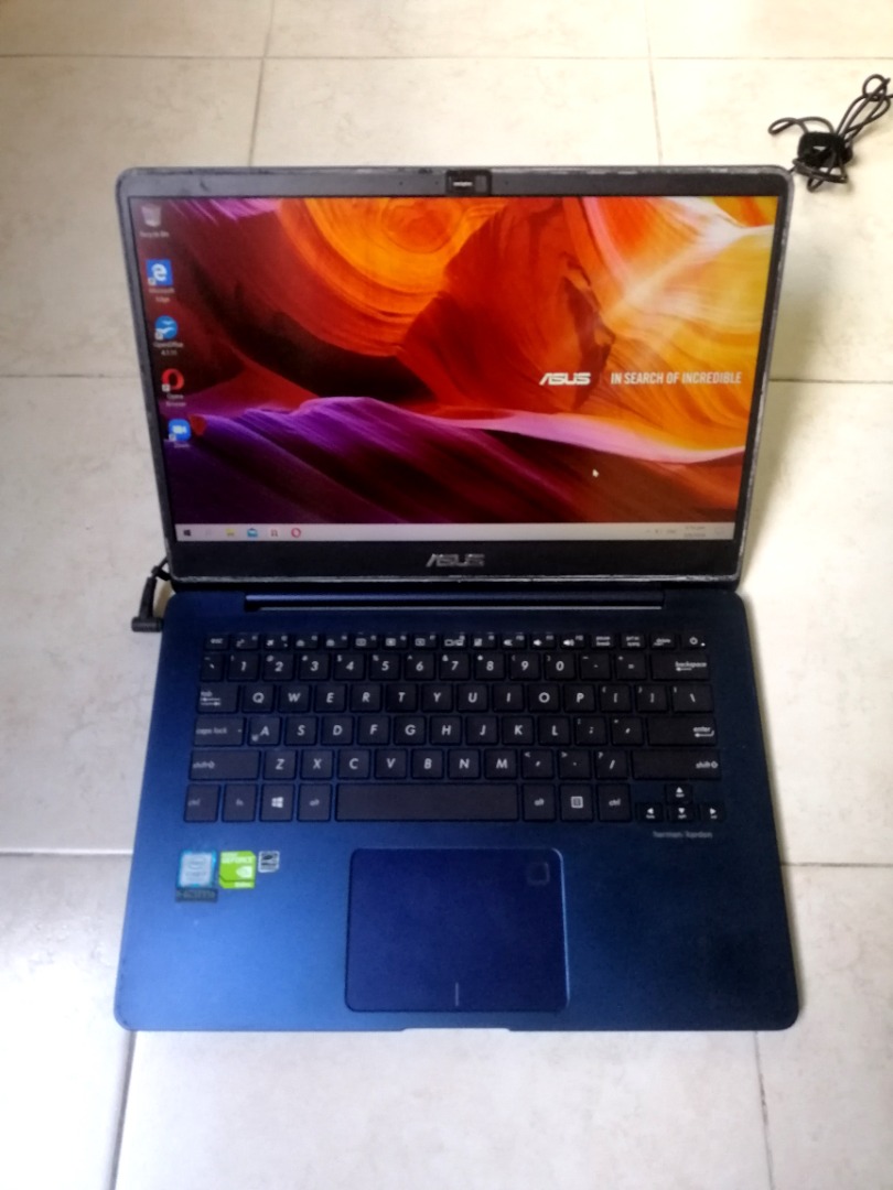 Ordinateur Portable Asus ZenBook 14 Pouces I7 11e Genère 16Go RAM 1To Ssd Gris Ecran Fhd