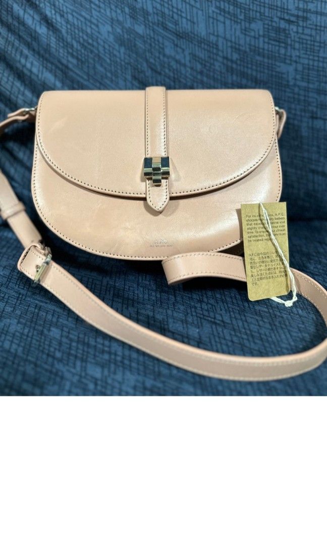 Authentic APC Isilde bag in Pink Women s Fashion Bags Wallets Cross body Bags on Carousell