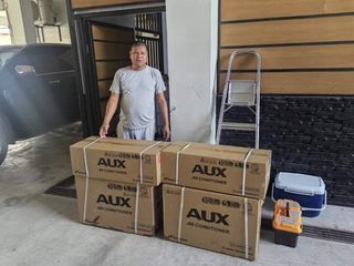 AUX SPLIT TYPE INVERTER AIRCON
💯BRANDNEW AND SEALED✅
💯WITH WARRANTY🔆