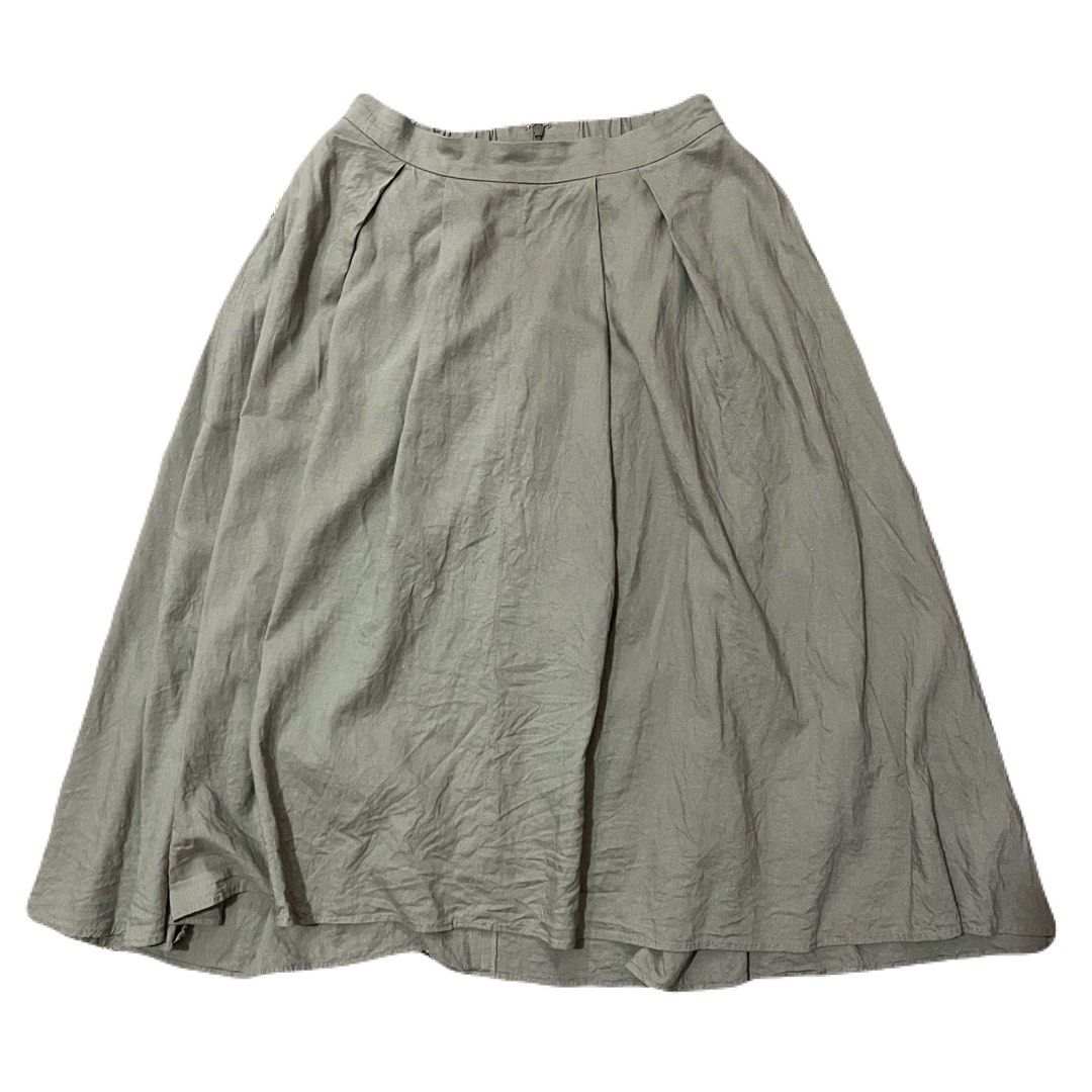 Light olive green skirts online