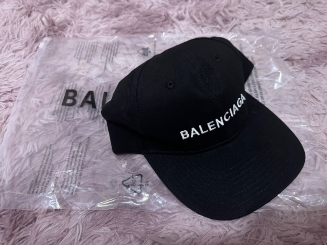 Balenciaga Cap Black Men s Fashion Watches Accessories Caps Hats on Carousell