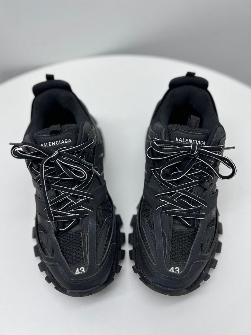 Balenciaga Track Sneakers in Black Size 43, Men's Fashion