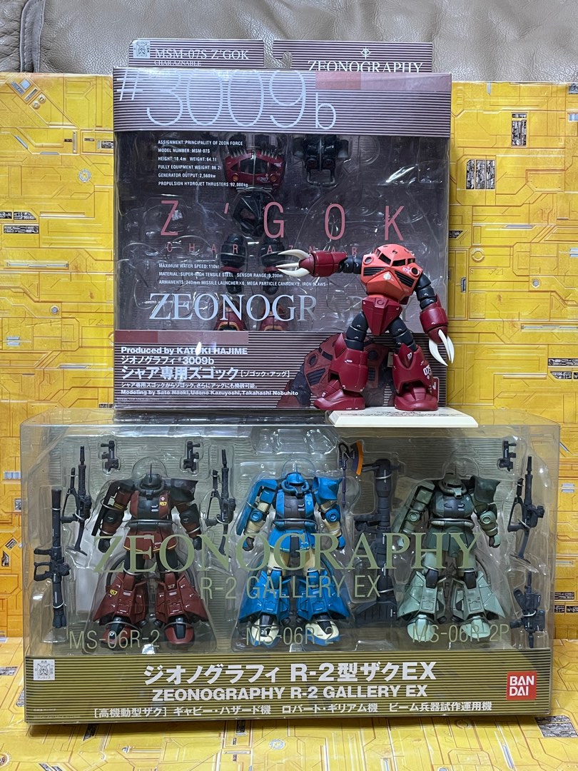 Bandai Gundam Fix Zeonography - R-2 Zaku Gallery EX ($120)/ Gundam