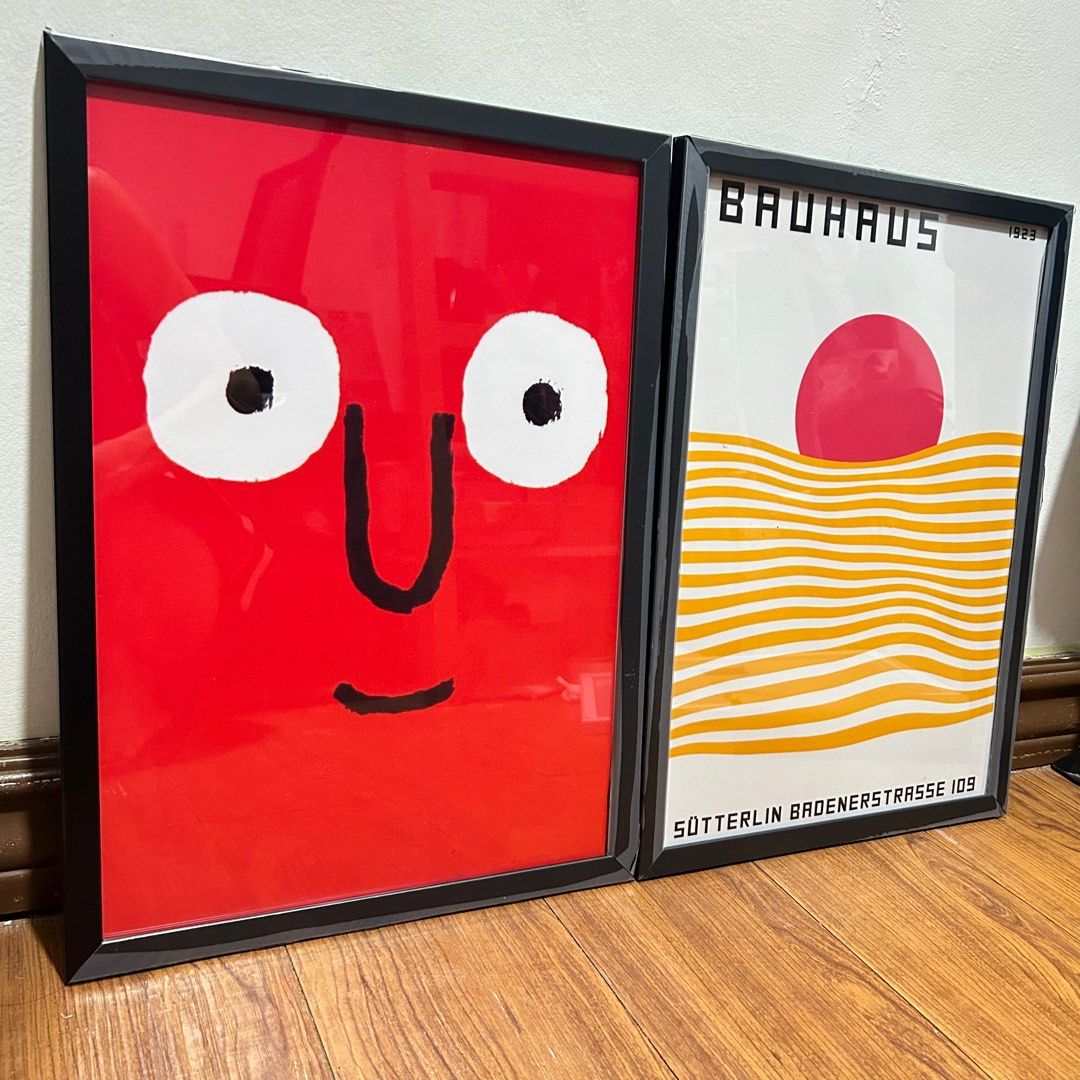 bauhaus wall poster with frame (Category: Wall Decor) located in Cavite. Submitted by _schmyla (Listing ID 1319068086, Image 2). Description: .