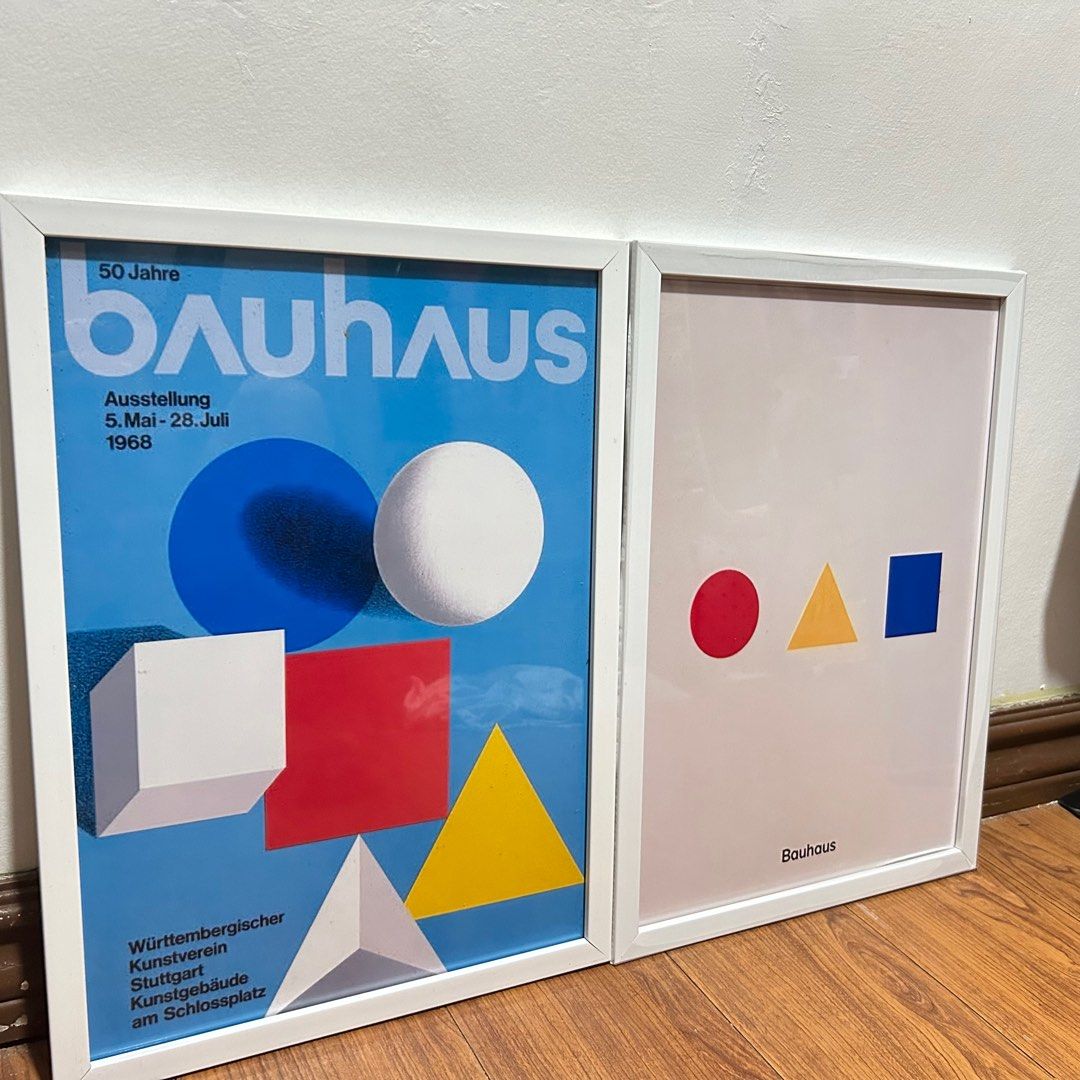 bauhaus wall poster with frame (Category: Wall Decor) located in Cavite. Submitted by _schmyla (Listing ID 1319068086, Image 1). Description: .