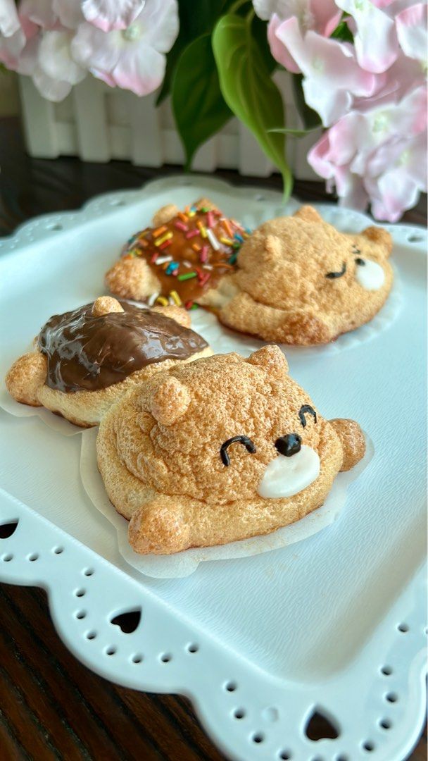 Bear Cloud Bread (Category: Homemade Bakes) located in Singapore. Submitted by nuwellness (Listing ID 1319141982, Image 2). Description: Bear Cloud Bread Choice of Flavours: - Nutella / Salted Caramel/ Strawberry Jam $3/pc Self collection at Bukit Batok or top up for delivery. Pm to order.