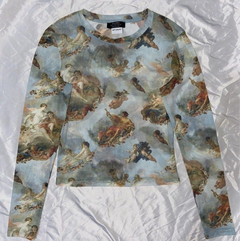 Angel shirt bershka on sale