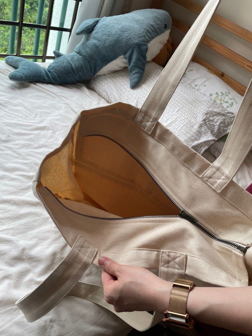 BNWT IKEA Canvas Yoga Mat Carry all Tote