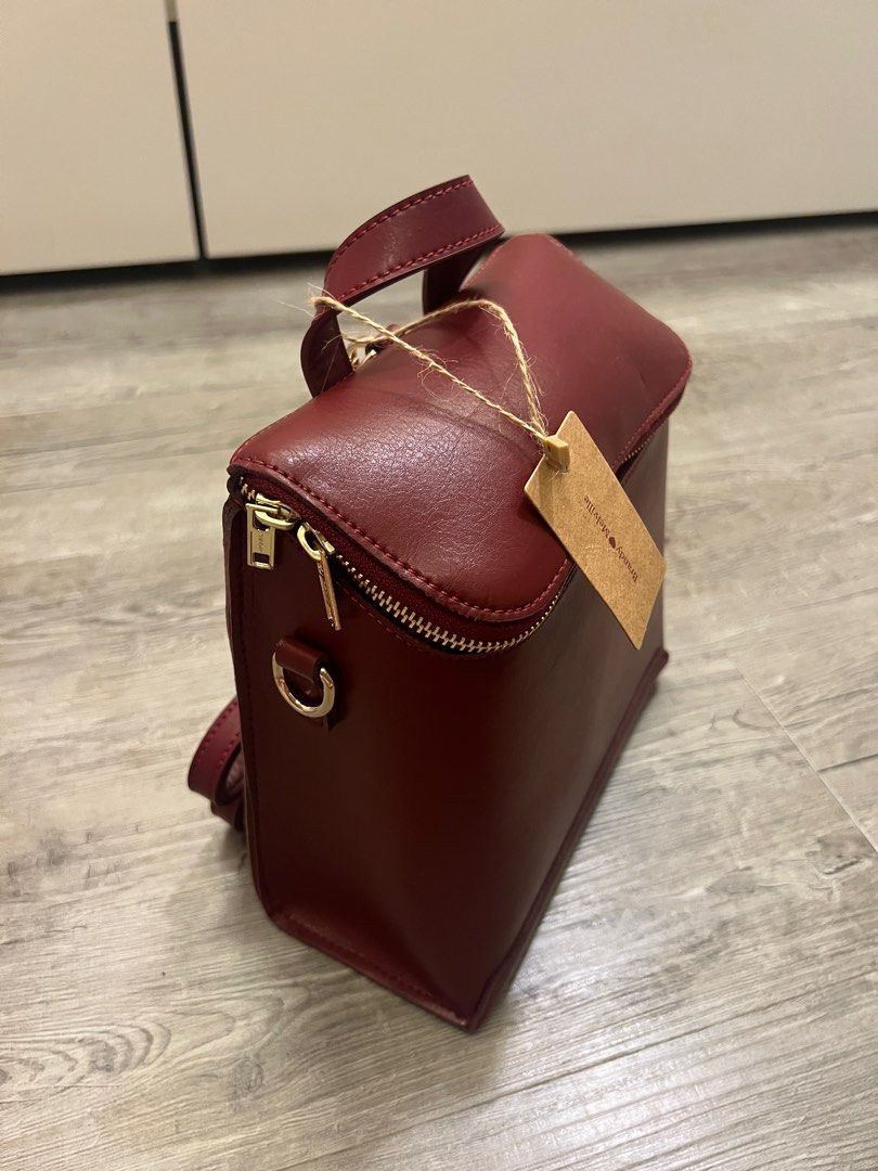Brandy melville leather backpack top