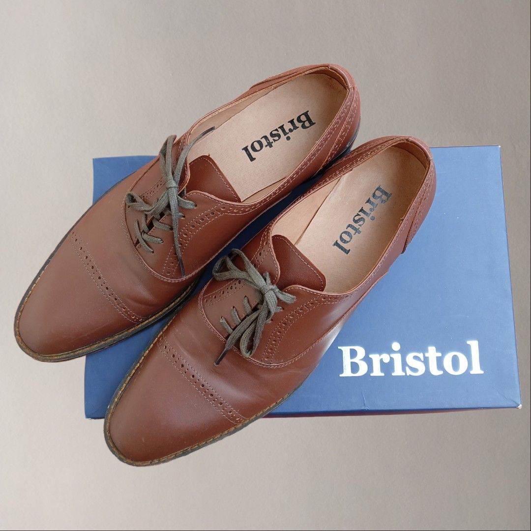 Bristol Bolivar Brown Leather Shoes (Category: Dress Shoes) located in Rizal. Submitted by galancel (Listing ID 1319042249, Image 1). Description: Bristol BOLIVAR Brown Rubber Sheet Sole Valupi Nappa Leather - Used twice - Minor creases - With box - RFS: Decluttering Message me if you want more pictures of the shoes Location: Cainta, Rizal MOP: Gcash MOD: Buyer's preference.