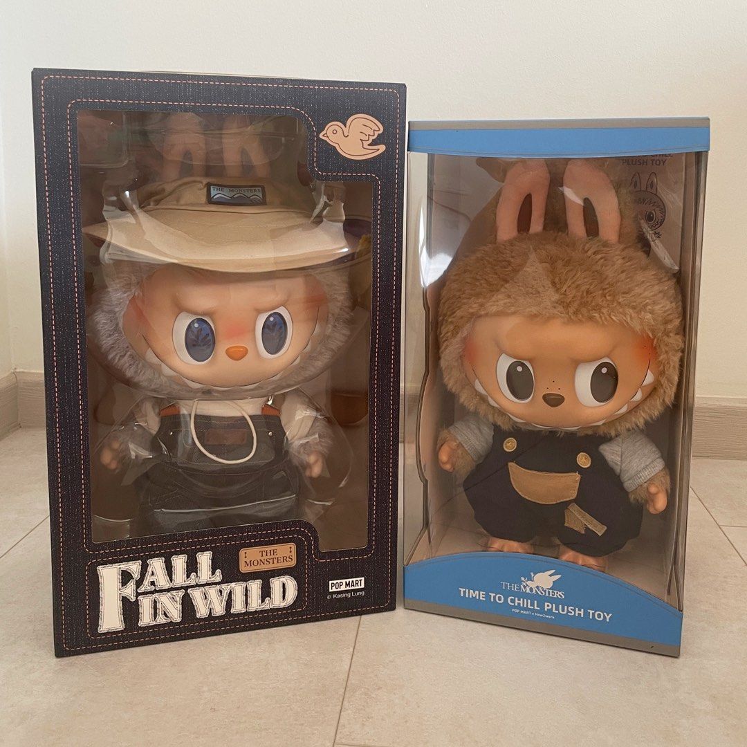 LABUBU TIME TO CHILL + FALL IN WILD 2点 LABUBU FLIP WITH ME TIME TO