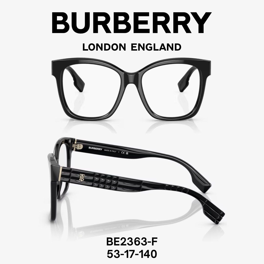 Ready Stock Burberry Glasses BE2363 F 53 17 140 Women s Fashion Watches Accessories Sunglasses Eyewear on Carousell