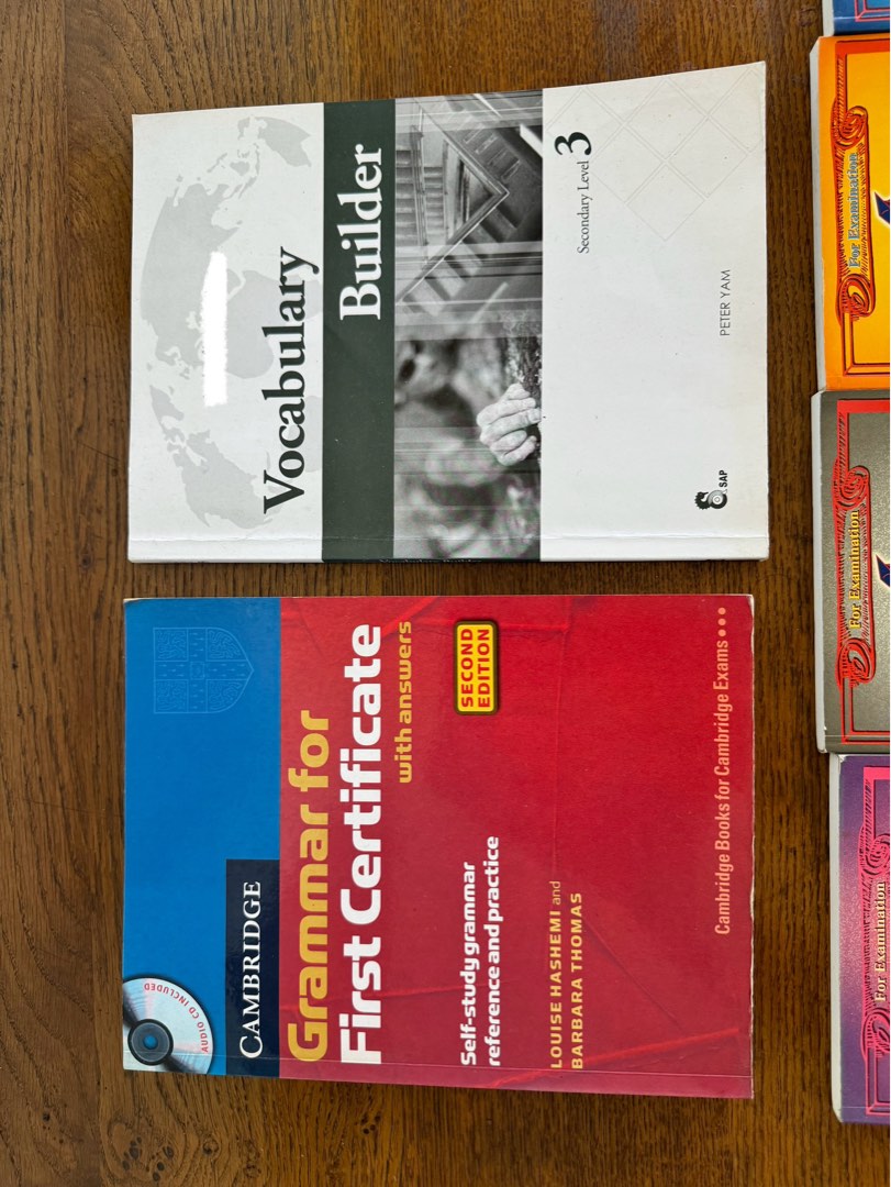 Cambridge English book first certificate english Hobbies Toys Books