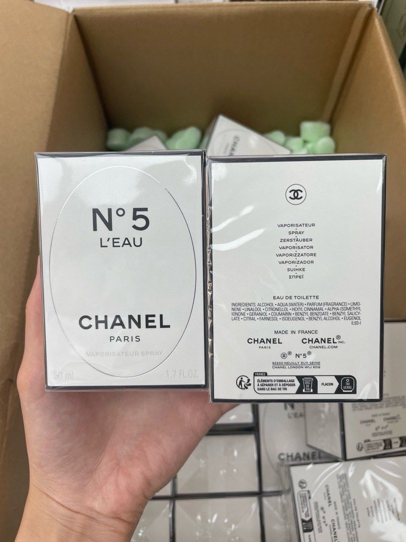 CHANEL N°5 L'EAU 限定五號之水珍藏版50ml, 美容＆個人護理