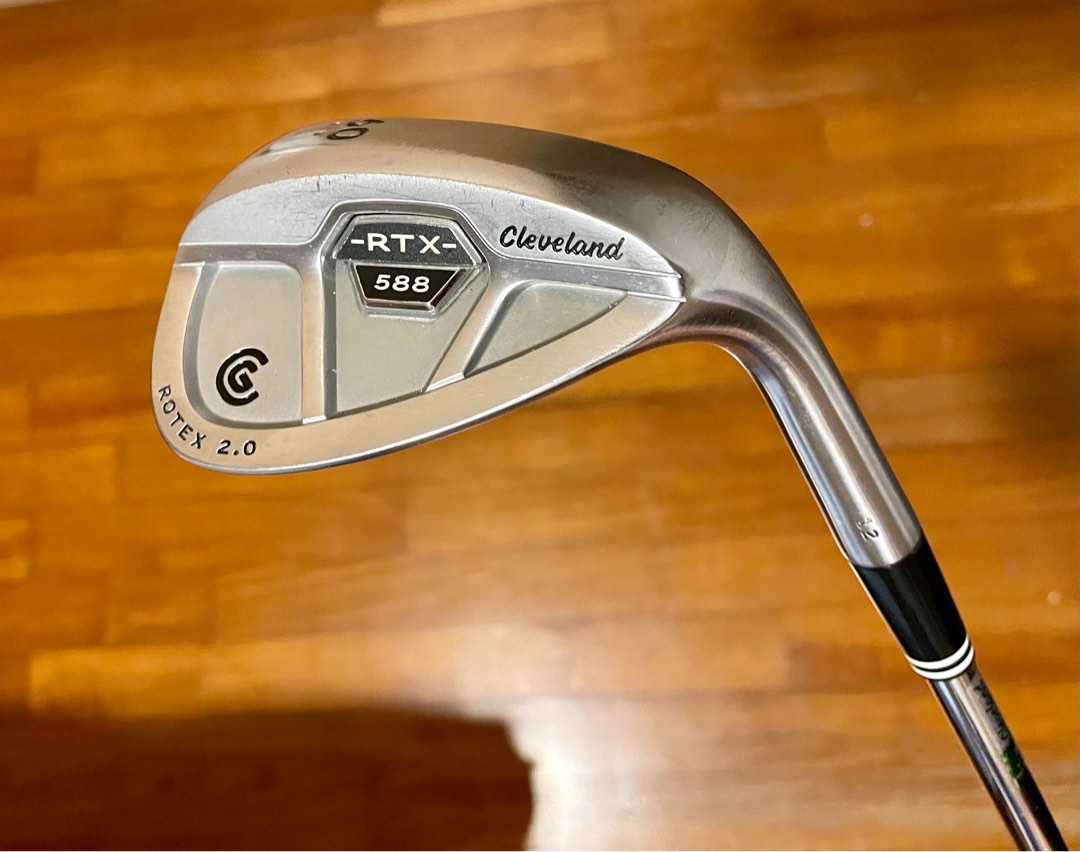 Cleveland RTX 588 Rotex 2.0 60 degree Sports Equipment Sports Games Golf on Carousell
