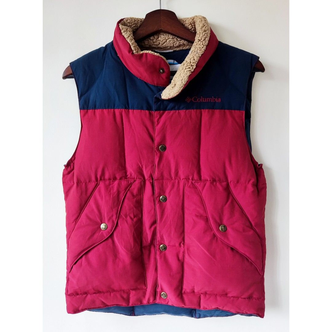 COLUMBIA Omni Shield Down Puffer Vest Jacket Men s XS